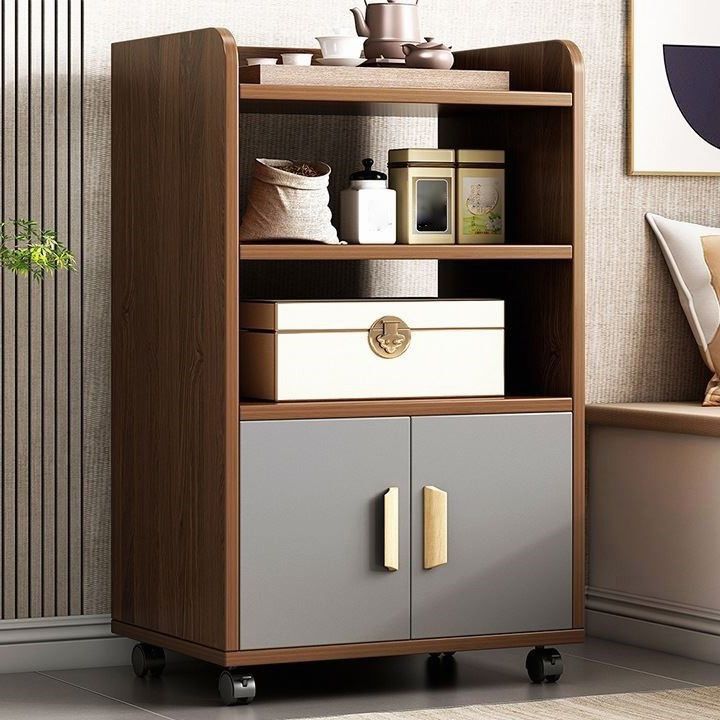 Manufactured Wood Dining Server Contemporary 1 Door Kitchen Server Clearhalo 'buffet_sideboard' 'Buffets & Sideboards' 'furn' 'furn_buffet_sideboard' 'Furniture' 'Kitchen & Dining Furniture' 1200x1200_a925a3d7-8921-40c0-90b6-4e1f75dd321a