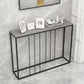 Modern Rectangle Console Table 31.5-inch Tall Iron Accent Table