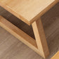 Pine Solid Wood Rectangle Table Modern Dining Table in Nature with Double Pedestal Clearhalo ' dining_table' 'Dining Tables & Seating' 'Dining Tables' 'furn' 'furn_dining_table' 'Furniture' 'furniture_dining_table' 'Kitchen & Dining Furniture' 'kitchen&dining_furn' 'kitchen' 'kitchen_dining_table' 1200x1200_a92adf71-04c9-4dee-ac45-34dd573a64c0