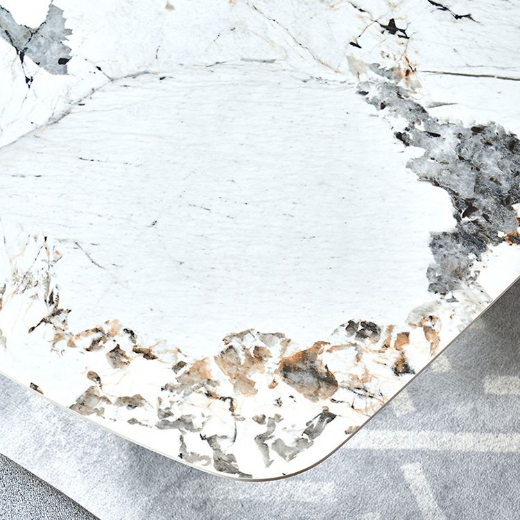 Industrial Sintered Stone Table for Restaurant Rectangle Dining Table with Double Pedestal Clearhalo 'Dining Tables & Seating' 'Dining Tables' 'dining_table' 'furn' 'furn_dining_table' 'Furniture' 'Kitchen & Dining Furniture' 1200x1200_a92b99fd-c16e-443f-93fc-ff7c2a92130b