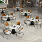 Glam 1/2/5 Pieces Round Dining Set Sintered Stone Dining Table Set for Restaurant Clearhalo 'Dining Room Sets' 'Dining Tables & Seating' 'dining_room_set' 'furn' 'furn_dining_room_set' 'Furniture' 'furniture_dining_room_set' 'Kitchen & Dining Furniture' 'kitchen&dining_furn' 'kitchen' 1200x1200_a92bd297-be94-4599-9ee4-3078269f9d54