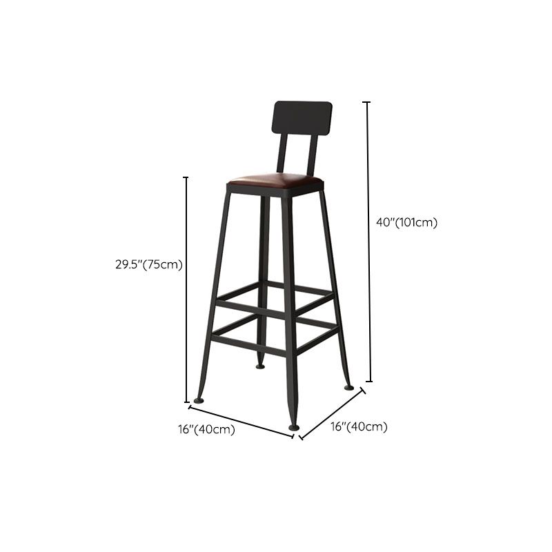 Solid Wood Bar Table Set 1/7 Pcs Industrial Metal Frame Bar Table and Stools Clearhalo 'Bar Furniture' 'furn' 'furn_home_bar_bar_sets' 'Furniture' 'Home Bars & Bar Sets' 'home_bar_bar_sets' 'Kitchen & Dining Furniture' 1200x1200_a92bdaa7-73e8-4c59-b82a-9b36bc4a77a4