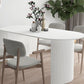 Contemporary Style Stone Dining Table Double Pedestal Table for Dining Room Clearhalo ' dining_table' 'Dining Tables & Seating' 'Dining Tables' 'furn' 'furn_dining_table' 'Furniture' 'furniture_dining_table' 'Kitchen & Dining Furniture' 'kitchen&dining_furn' 'kitchen' 'kitchen_dining_table' 1200x1200_a92d39cb-abd8-44a6-a92a-f49e8f289c96