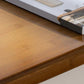 Solid Wood Bar Table Brown Trestle Base Dining Table for Kitchen Living Room Clearhalo 'Bar Furniture' 'Bar Tables' 'bar_tables' 'furn' 'furn_bar_tables' 'Furniture' 'Kitchen & Dining Furniture' 1200x1200_a92fb260-788c-410d-99a1-cda10f428673
