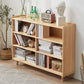 Contemporary Pine Solid Wood Bookcase Closed Back Bookshelf for Home Clearhalo 'Bookcases' 'furn' 'furn_bookcases' 'Furniture' 'furniture_bookcases' 'Office Furniture' 1200x1200_a9303726-6b22-491d-91e5-e792412320e7