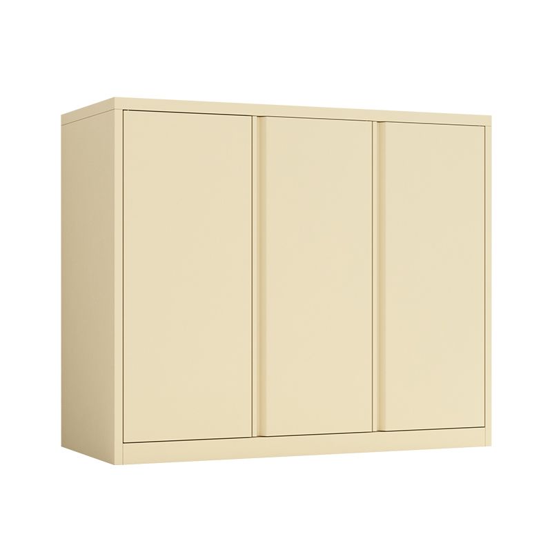 Armoire à accent moderne armoire de rangement beige avec résistant à l'eau