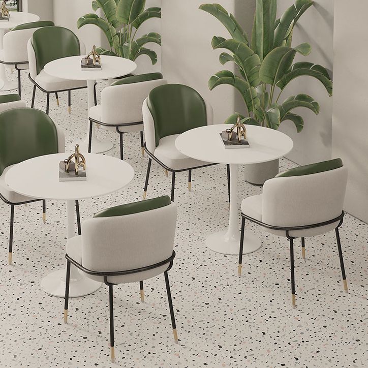 Upholstered Side Chair Modern Style Open Back Armless Chair for Dining Room Clearhalo 'Dining Chairs' 'Dining Tables & Seating' 'dining_chair' 'furn' 'furn_dining_chair' 'Furniture' 'Kitchen & Dining Furniture' 1200x1200_a934c9dd-5b5c-4241-a97f-29ea3bf86b46