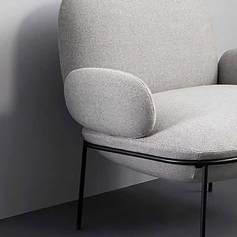 Contemporary 32.3"Wide Velvet Fixed Back Sponge 4 Legs Arm Chair Clearhalo 'Accent Chairs' 'accent_chairs' 'Chairs & Seating' 'furn' 'furn_accent_chairs' 'Furniture' 'Living Room Furniture' 1200x1200_a93610ca-59f5-438c-9fb3-0c96c7cb2e0d