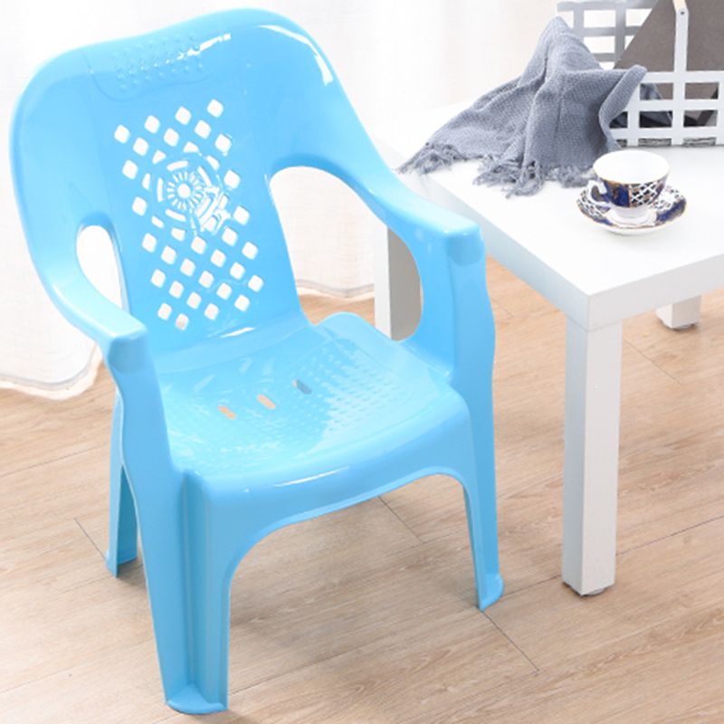 Plastic Modern Dining Arm Chairs Indoor Stackable Home Dining Armchair Clearhalo ' kitchen&dining_furn' 'Dining Chairs' 'Dining Tables & Seating' 'dining_chair' 'furn' 'furn_dining_chair' 'Furniture' 'furniture_dining_chair' 'Kitchen & Dining Furniture' 'kitchen' 1200x1200_a9394a6c-9d4f-451b-8b3e-78b8781c1a94