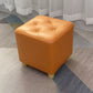Modern Cotton Pouf Ottoman Plain Square Tufted Water Resistant Chair Pouf Clearhalo 'furn' 'furn_ottomans_poufs' 'Furniture' 'Living Room Furniture' 'Ottomans & Poufs' 'ottomans_poufs' 1200x1200_a93fe4d1-1b92-4aee-a229-db74d2bc1b63