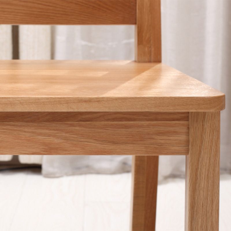 Moderne stijl eetkamerstoel massief houten eetkamerstoel voor eetkamer