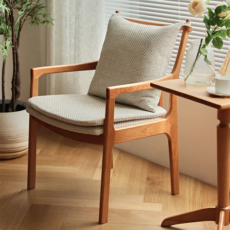 Home Contemporary Dining Chair Solid Wood Upholstered Dining Chair Clearhalo 'Dining Chairs' 'Dining Tables & Seating' 'dining_chair' 'furn' 'furn_dining_chair' 'Furniture' 'Kitchen & Dining Furniture' 1200x1200_a943b72e-209f-4acd-a6c1-a66b0bb5ee59