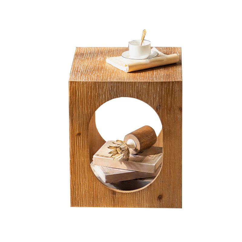 Tavolo laterale accento a forma geometrica tavolo da camera da letto semplice