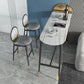 Stone Top Bar Table Traditional Luxury Bar Table with Trestle Base Clearhalo 'Bar Furniture' 'Bar Tables' 'bar_tables' 'furn' 'furn_bar_tables' 'Furniture' 'furniture_bar_tables' 'Kitchen & Dining Furniture' 1200x1200_a94713ab-559d-4f59-b7a1-576d09bf93a6