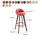 Contemporary Solid Wood Swivel Barstool Bristol Bar Stool with Footrest and Low Back Clearhalo 'Bar Furniture' 'Bar Stools' 'bar_stools' 'furn' 'furn_bar_stools' 'furniture_bar_stools' 'Kitchen & Dining Furniture' 'kitchen&dining_furn' 'kitchen' 'kitchen_furn' Furniture' 1200x1200_a9499d85-8ae9-4c3b-ad27-79487a60b5fe