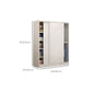 Modern White Wood Frame Wardrobe Freestanding Wardrobe with Soft Close Doors