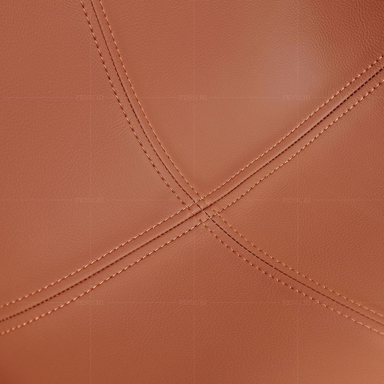 Glam Curved Dining Chair Faux Leather Dining Chairs with Black Legs Clearhalo 'Dining Chairs' 'Dining Tables & Seating' 'dining_chair' 'furn' 'furn_dining_chair' 'Furniture' 'Kitchen & Dining Furniture' 1200x1200_a94c6044-5e72-4e2d-a78a-8e36c930ea35