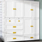 Modern Style Bathroom Wardrobe Plastic Wardrobe Closet with Legs Clearhalo 'Armoires & Wardrobes' 'armoires_wardrobes' 'Bedroom Furniture' 'furn' 'furn_armoires_wardrobes' 'Furniture' 1200x1200_a94ebb96-8412-496f-a9b9-0ba62aea22a9