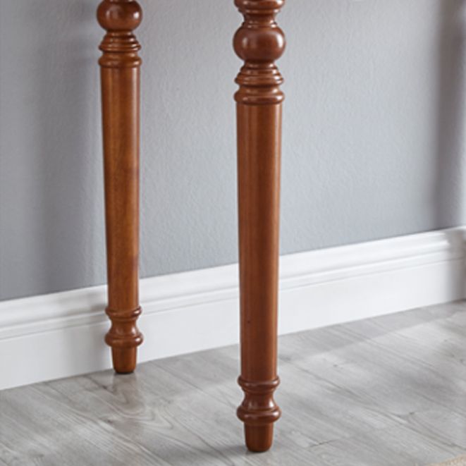 Taburete de tocador tradicional juego de tocador de madera para dormitorio