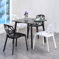 Contemporary Kitchen Plastic Armless Dining chair Cross Back Side Chair for Home Use Clearhalo ' kitchen&dining_furn' 'Dining Chairs' 'Dining Tables & Seating' 'dining_chair' 'furn' 'furn_dining_chair' 'Furniture' 'furniture_dining_chair' 'Kitchen & Dining Furniture' 'kitchen' 1200x1200_a956ff4b-773d-4aa4-9d3e-b4535d11769a