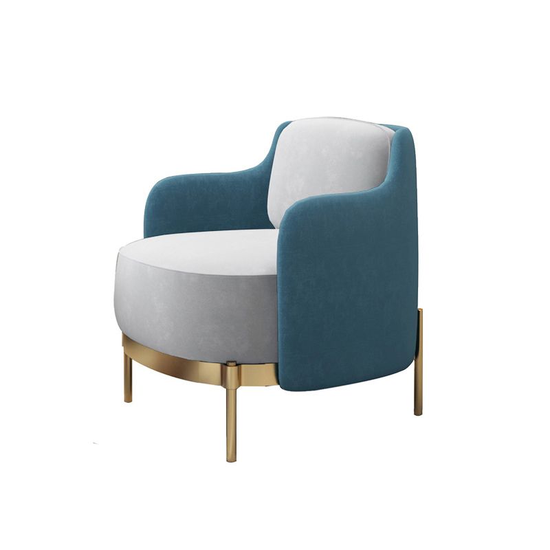 Contemporary Style Single Sofa Chair Pillow Back Arm Chair for Living Room Clearhalo 'Accent Chairs' 'accent_chairs' 'Chairs & Seating' 'furn' 'furn_accent_chairs' 'Furniture' 'Living Room Furniture' 1200x1200_a95a5ea7-4779-4fee-bef1-3865b6666111