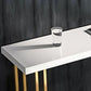 Pine Wood Bar Dining Table Glam Rectangle Bar Table with Double Pedestal for Dining Room Clearhalo 'Bar Furniture' 'Bar Tables' 'bar_tables' 'furn' 'furn_bar_tables' 'Furniture' 'furniture_bar_tables' 'Kitchen & Dining Furniture' 1200x1200_a95c31b7-b04b-4032-9f65-62afb771508b