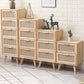 Contemporary Wooden Chest, Rectangle Accent Chest with Drawers
