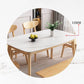 Stone Dining Room Collection Contemporary Rectangle Dining Table for Kitchen Home Clearhalo ' dining_table' 'Dining Tables & Seating' 'Dining Tables' 'furn' 'furn_dining_table' 'Furniture' 'furniture_dining_table' 'Kitchen & Dining Furniture' 'kitchen&dining_furn' 'kitchen' 'kitchen_dining_table' 1200x1200_a9613bef-1645-4627-be84-a7da90d25622
