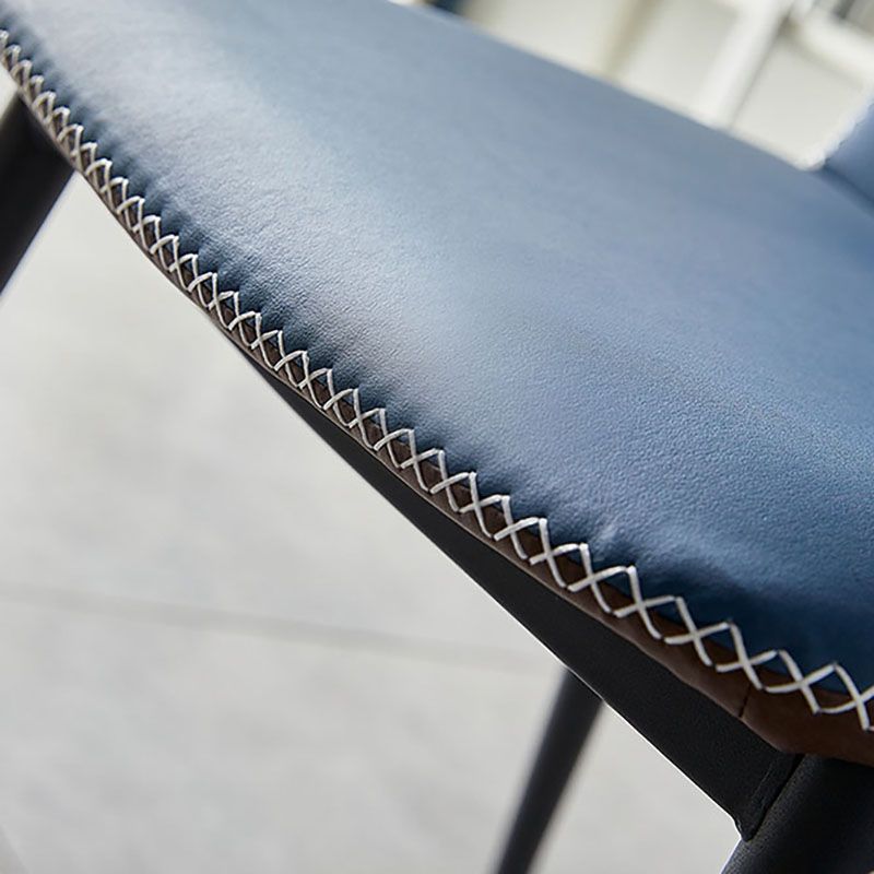 Modern Style Kitchen Metal Dining Chair Wingback Dining Armless Side Chairs Clearhalo ' kitchen&dining_furn' 'Dining Chairs' 'Dining Tables & Seating' 'dining_chair' 'furn' 'furn_dining_chair' 'Furniture' 'furniture_dining_chair' 'Kitchen & Dining Furniture' 'kitchen' 1200x1200_a962143d-958a-4646-bcf1-6717f91b52c1