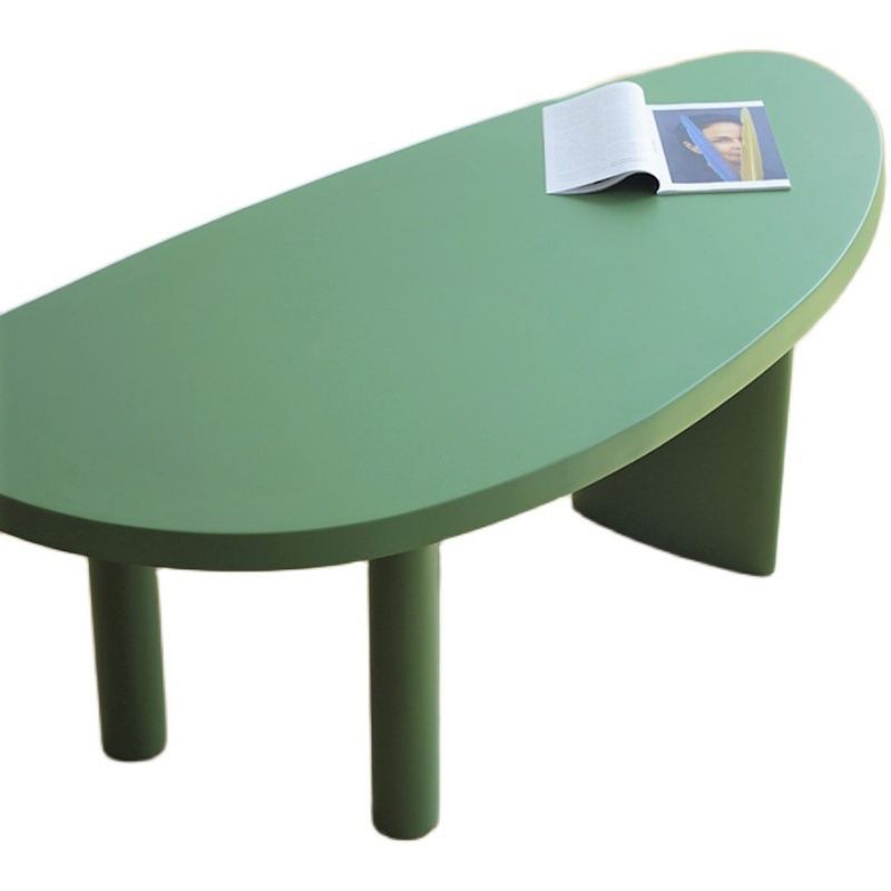 29.5" H Contemporary Simple Style Writing Desk Irregular Shape Wooden Office Desk Clearhalo 'furn' 'furn_office_desk' 'Furniture' 'Office Desks' 'Office Furniture' 'office_desk' 1200x1200_a964eb58-6cb8-4a05-8af9-a29d9fcd1cfd