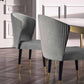 Indoor Scandinavian Side Chair Wood Upholstered Wingback Dining Room Chair Clearhalo ' kitchen&dining_furn' 'Dining Chairs' 'Dining Tables & Seating' 'dining_chair' 'furn' 'furn_dining_chair' 'Furniture' 'furniture_dining_chair' 'Kitchen & Dining Furniture' 'kitchen' 1200x1200_a96618d9-ff23-44b9-9566-90086f8e4875