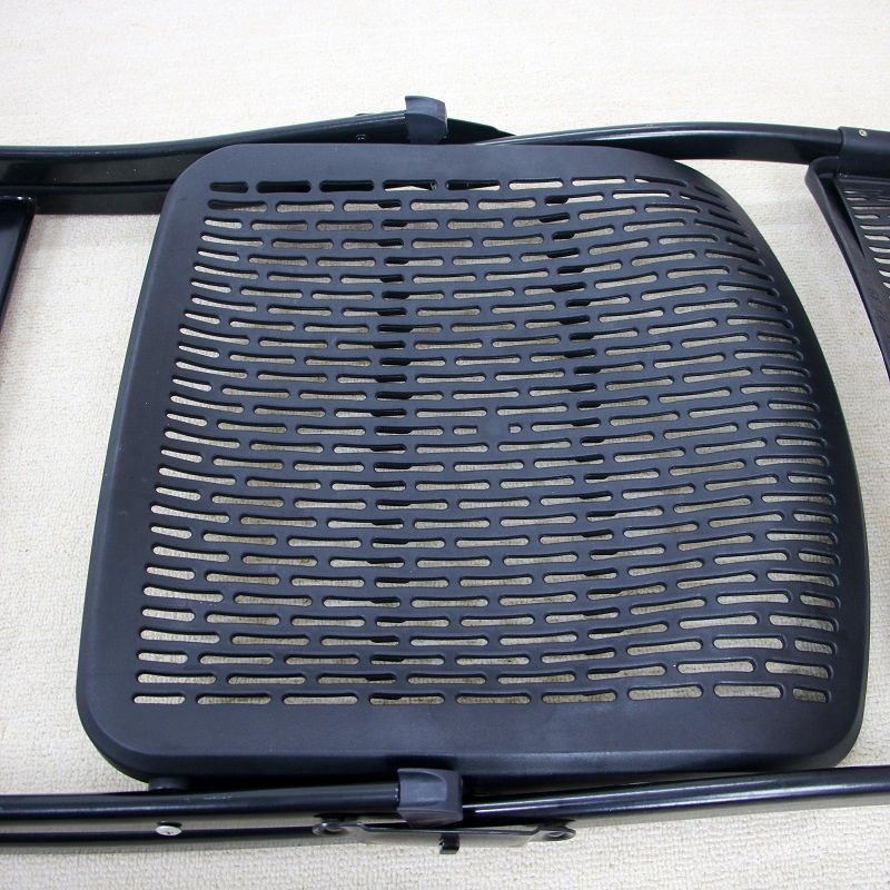 Silla de oficina plástica marco de metal silla de oficina contemporánea sin brazo