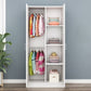 Contemporary Style Wood Wardrobe Soft Close Door Wardrobe Closet for Bedroom Clearhalo 'Armoires & Wardrobes' 'armoires_wardrobes' 'Bedroom Furniture' 'furn' 'furn_armoires_wardrobes' 'Furniture' 1200x1200_a968af35-f2d1-492c-9dbd-072538da7741