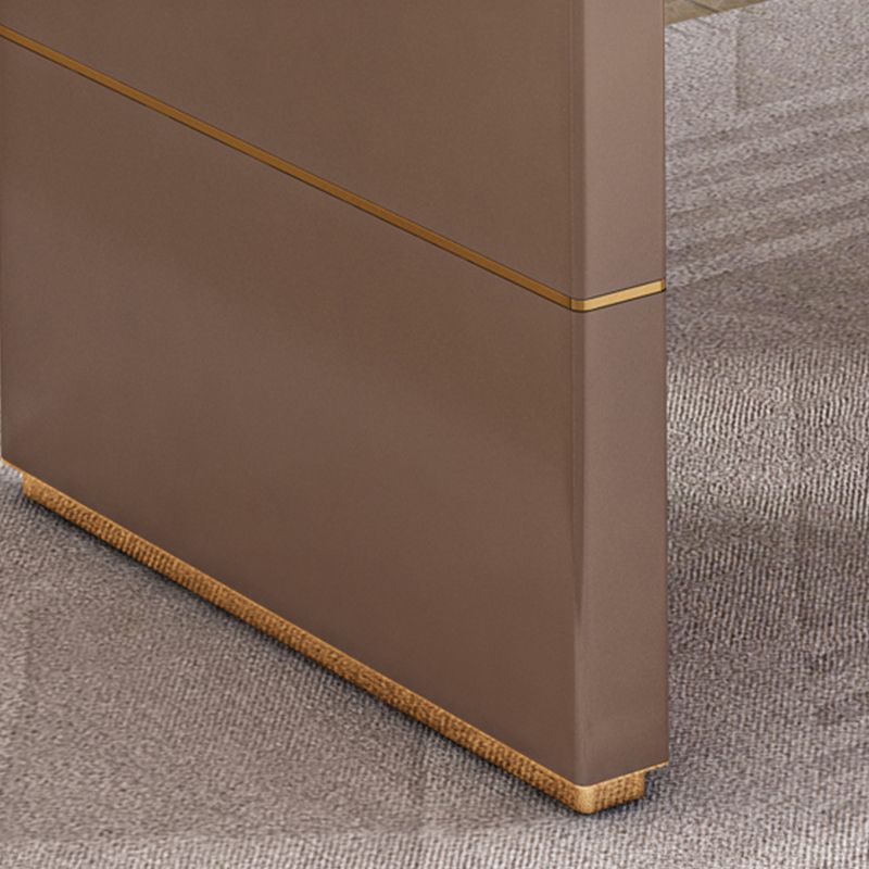 Moderne stijl Office Desk rechthoekige vorm Taakbureau met 2-benen voor kantoor