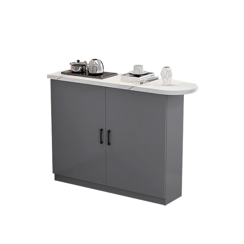 Modern Indoor Counter Table Faux Wood Bar Stool Table with Storage Clearhalo 'Bar Furniture' 'Bar Tables' 'bar_tables' 'furn' 'furn_bar_tables' 'Furniture' 'Kitchen & Dining Furniture' 1200x1200_a96e24d3-5821-464f-b0aa-e2f63d552e3f