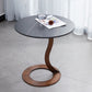 Metal Black Round Modern Block Side Table White Pedestal End Table Clearhalo 'Coffee & Accent Tables' 'End & Side Tables' 'end_side_table' 'end_side_tables' 'furn' 'furn_end_side_tables' 'Furniture' 'furniture_end_side_table' 'Living Room Furniture' 1200x1200_a96e7ac5-1e74-41d8-a912-2ea881a5630c