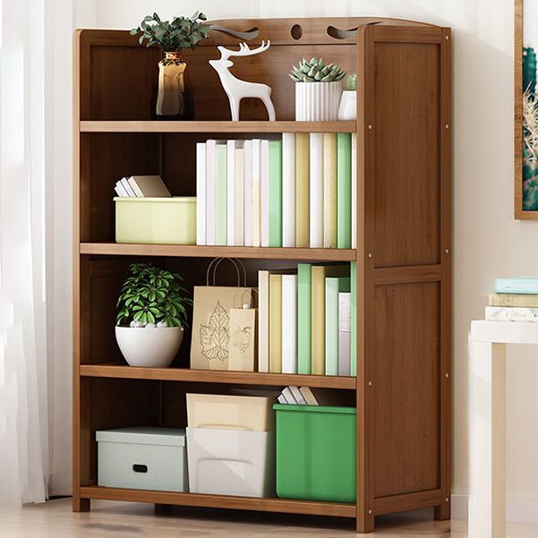 9.9" W Modern Bookcase Matte Finish Closed Back Bookshelf for Study Room Clearhalo 'Bookcases' 'furn' 'furn_bookcases' 'Furniture' 'Office Furniture' 1200x1200_a971f6ae-46e5-4193-b0c5-017fe288b868