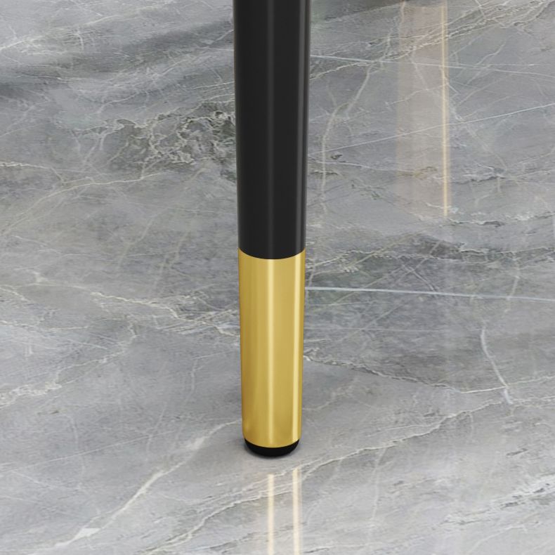 Modern Style Dining Chair Leather Parsons Side Chair with Metal Base Clearhalo 'Dining Chairs' 'Dining Tables & Seating' 'dining_chair' 'furn' 'furn_dining_chair' 'Furniture' 'Kitchen & Dining Furniture' 1200x1200_a97274d9-d280-4e9f-91ae-049504d4cbd8