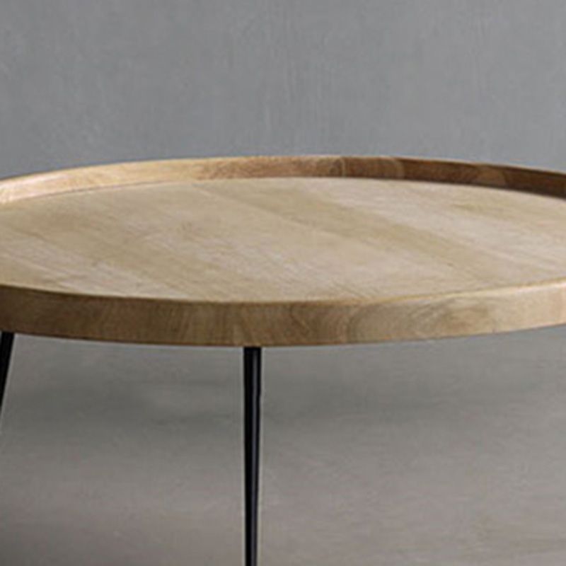 Modern Tray Top Coffee Table Round 3 Legs Coffee Table for Living Room Clearhalo 'Coffee & Accent Tables' 'Coffee Tables' 'coffee_tables' 'furn' 'furn_coffee_tables' 'Furniture' 'Living Room Furniture' 1200x1200_a9735129-c352-4624-a0ed-347fba167940