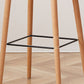 Modern Style Plastic Bar-stool Wooden Counter Bar Stool for Home Clearhalo 'Bar Furniture' 'Bar Stools' 'bar_stools' 'furn' 'furn_bar_stools' 'Furniture' 'furniture_bar_stools' 'Kitchen & Dining Furniture' 1200x1200_a9744392-3a03-4d4d-b2e2-b7875aad5d90