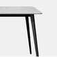 White Stone Dining Table Industrial Rectangle Dining Table for Dining Room Clearhalo 'Dining Tables & Seating' 'Dining Tables' 'dining_table' 'furn' 'furn_dining_table' 'Furniture' 'Kitchen & Dining Furniture' 1200x1200_a9747ed5-27dc-41c3-8aac-3b6d4148be4e