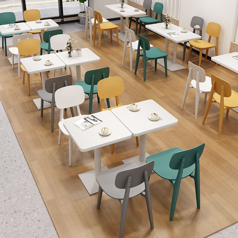 Nordic Style Armless Chair Plastic Open Back Dining Side Chair (Set of 3/6) Clearhalo 'Dining Chairs' 'Dining Tables & Seating' 'dining_chair' 'furn' 'furn_dining_chair' 'Furniture' 'furniture_dining_chair' 'Kitchen & Dining Furniture' 1200x1200_a9774155-4fb3-4522-a47b-bb0bfd6f7942