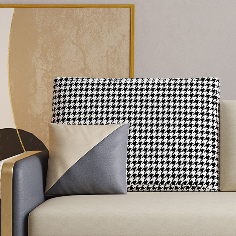 Divani per sonno posteriore cuscino bianco.