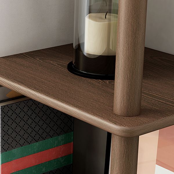 Rubber Wood Etagere Bookshelf Contemporary Open Bookshelf for Home Clearhalo 'Bookcases' 'furn' 'furn_bookcases' 'Furniture' 'furniture_bookcases' 'kitchen' 'kitchen_bookcases' 'Living Room Furniture' 'Office Furniture' 1200x1200_a97cf121-ec60-4154-a485-ab7d0ef15428