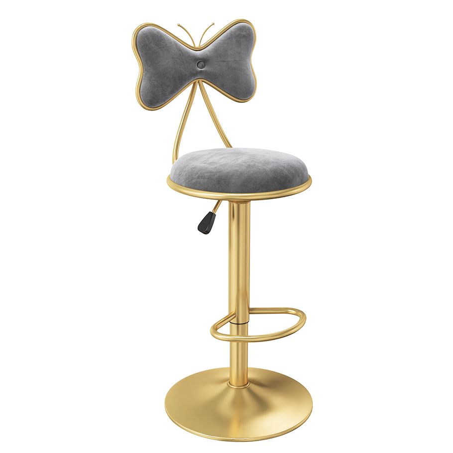 Scandinavian Style Adjustable Height Stools for Home Upholstered Bar Stools Clearhalo 'Bar Furniture' 'Bar Stools' 'bar_stools' 'furn' 'furn_bar_stools' 'Furniture' 'furniture_bar_stools' 'Kitchen & Dining Furniture' 1200x1200_a97d1d2b-388c-49b4-86fd-d80b22103b45