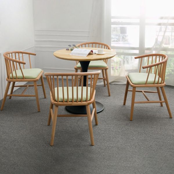 Moderne houten eettafel set 1/2/3/5 stukken dinerset voor thuisgebruik