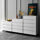 Mobile sideboard del soggiorno in legno moderno moderno server buffet con cassetto