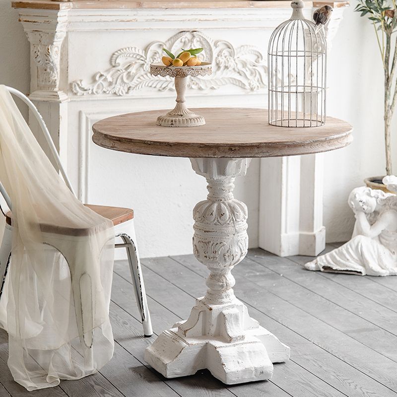 French Country Distressed Coffee Table Wooden Coffee Cocktail Table for Living Room Clearhalo 'Coffee & Accent Tables' 'Coffee Tables' 'coffee_tables' 'furn' 'furn_coffee_tables' 'Furniture' 'Living Room Furniture' 1200x1200_a986efbb-5e47-4672-b3d3-ce1bc2abc82a