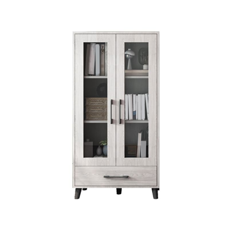 Modern Style Standard Bookcase Closed Back Bookshelf with Drawer Storage Clearhalo 'Bookcases' 'furn' 'furn_bookcases' 'Furniture' 'furniture_bookcases' 'Office Furniture' 1200x1200_a987b377-32d9-4d59-a39b-57b12ebd562e