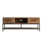 Industrial Wood TV Console Open Storage TV Media Stand for Living Room Clearhalo 'furn' 'furn_tv_stands_entertainment_centers' 'Furniture' 'Living Room Furniture' 'TV Stands & Entertainment Centers' 'TV Stands & Media Storage Furniture' 'tv_stands_entertainment_centers' 1200x1200_a988a3a9-7f1b-4df5-afbd-f34dd0899606
